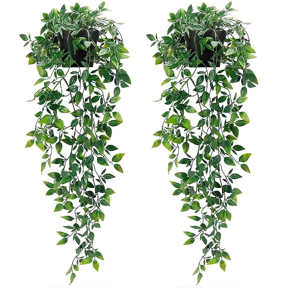نباتات معلقه صناعية Goodern 2 قطع - تصميم واقعي