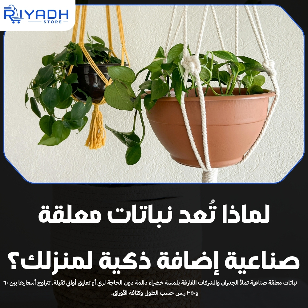 أفضل نباتات معلقة صناعية لتزيين منزلك في ٢٠٢٦